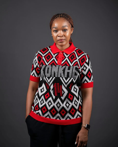 Konkhe 14 knitted Unisex Golfer T-shirt “Unomalanga”