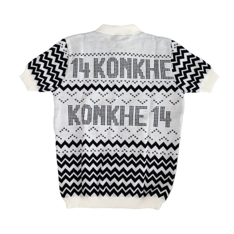 Konkhe 14 Knitted off-white Unisex Golfers