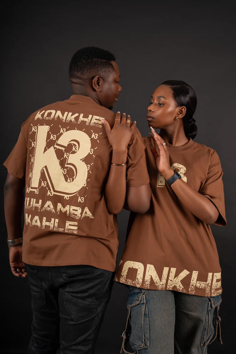 Brown Konkhe 14 “K3 Branded” Unisex T-shirts