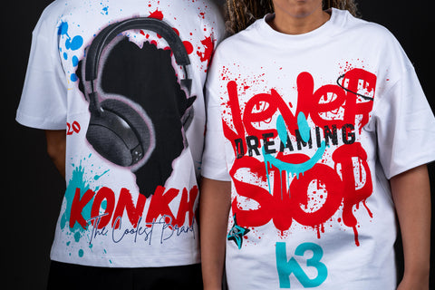 K3 Branded Classic Unisex “Never stop Dreaming “ T-Shirts