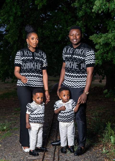 Konkhe 14 Off-white kiddies Knitted Golfers