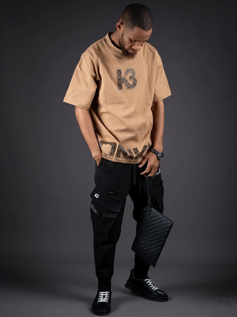 Konkhe 14 Classic Caramel K3 Branded unisex Oversized T-shirts