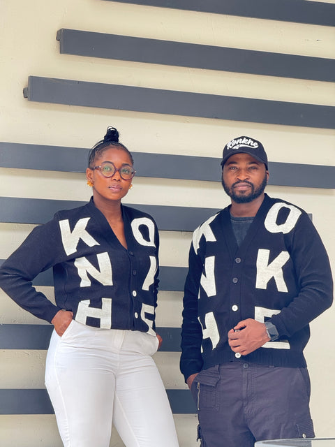 Konkhe 14 Unisex Knitted Cardigan Jerseys