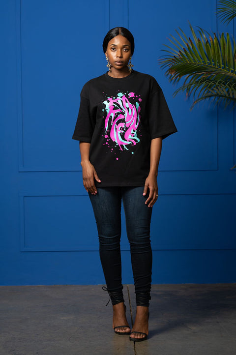 Konkhe 14 Graphic Unisex Oversized Premium T-shirts
