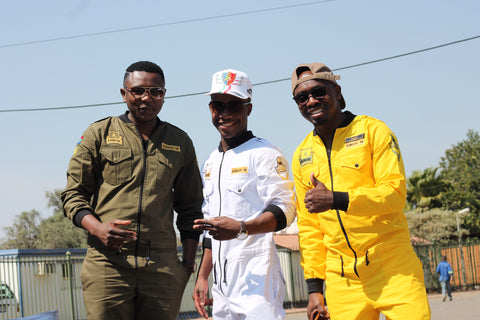 Konkhe kuhamba kahle Pilot suit trend