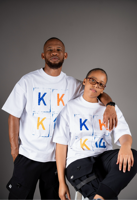 Konkhe 14 Blue Dot unisex Oversized T-shirts