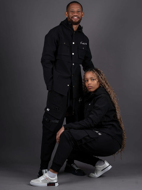 Konkhe 14 Hooded Big Pockets Heavyweight Unisex Shirt
