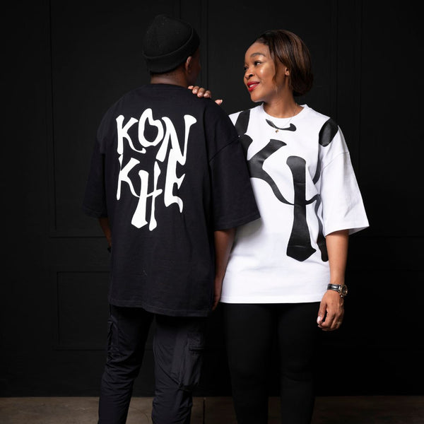 トップス kohh K3 Splattered oversized Unisex Knitted T-shirts – konkhe kuhamba