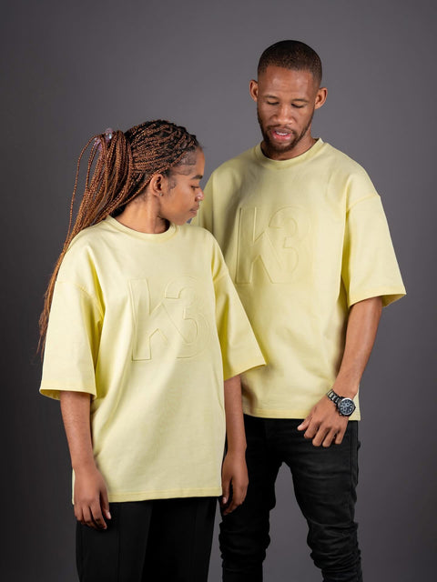 K3 3D printed unisex oversized - Mustang Yellow T-shirts