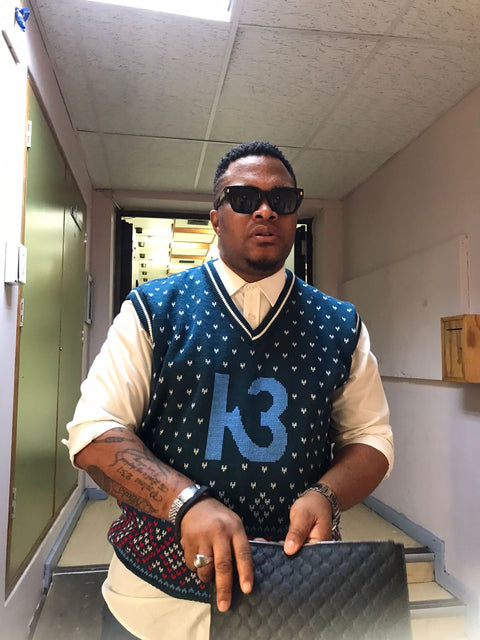 K3 unisex knitted Lomdzala Kakhulu Pullover
