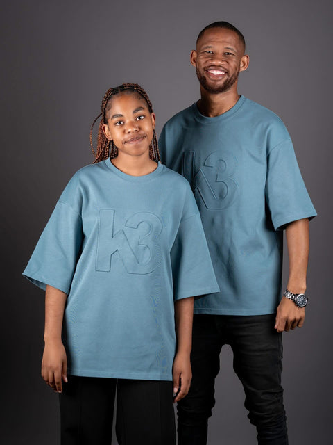 K3 3D Printed Unisex Oversized – Blue Whale T-shirts