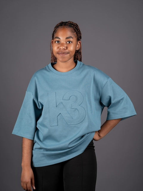 K3 3D Printed Unisex Oversized – Blue Whale T-shirts