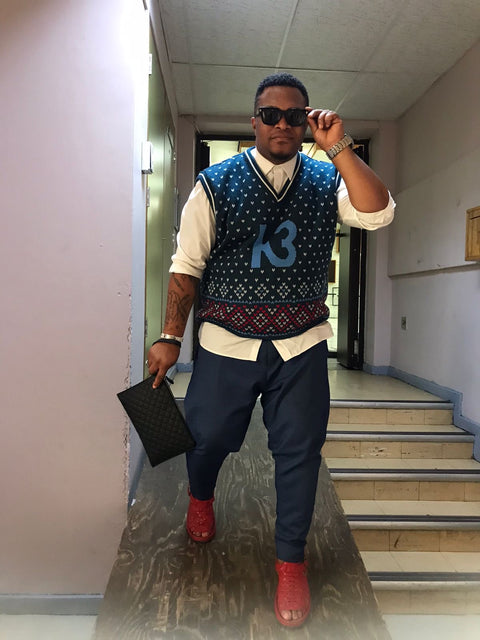 K3 unisex knitted Lomdzala Kakhulu Pullover