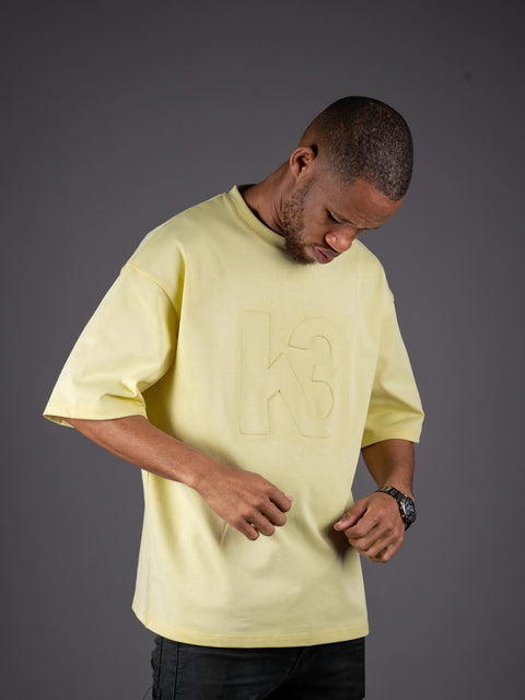 K3 3D printed unisex oversized - Mustang Yellow T-shirts