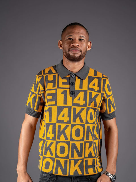 Konkhe 14 unisex knitted Word Puzzle Colourway – “The Masterpiece”