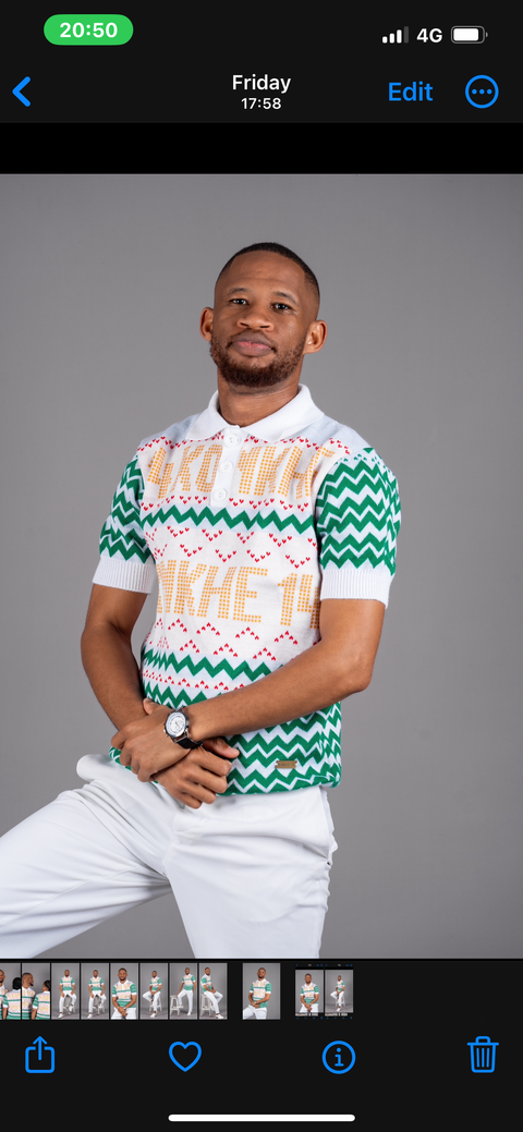 Konkhe 14 unisex knitted Festive Edition – Golfer