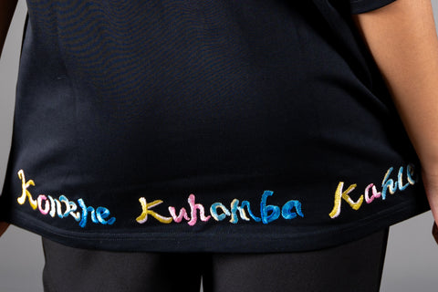 Konkhe 14 Coastal Rainbow Oversized T-Shirts