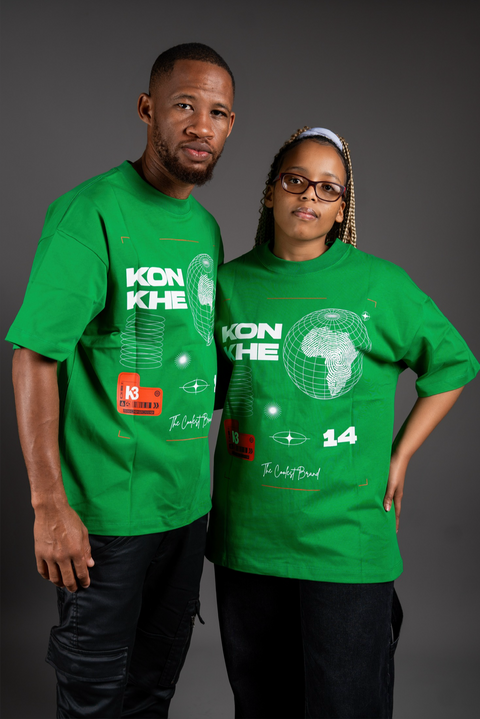 Konkhe 14 African Print Unisex Oversized T-shirts
