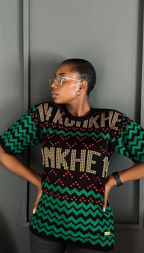 Konkhe 14 Multicolour Unisex Knitted oversized T-shirts