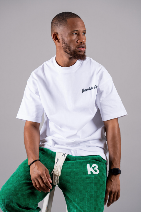 K3 Green Patchwork Pants