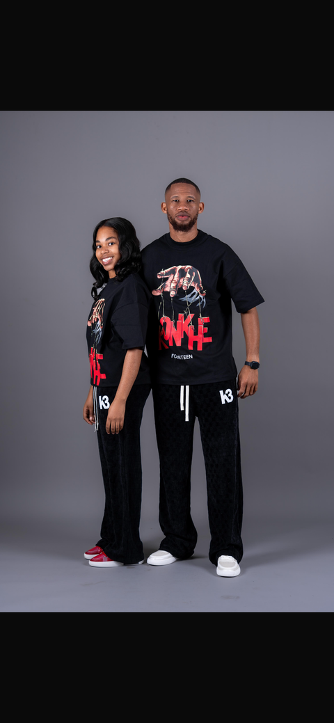 K3 Black Patchwork