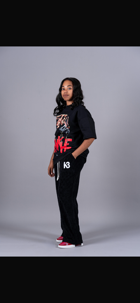 K3 Black Patchwork