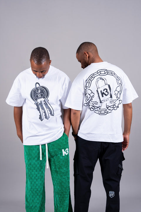 The K3 Padlock Oversized Unisex T-shirts