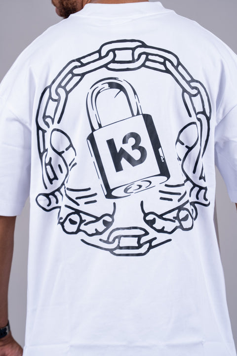 The K3 Padlock Oversized Unisex T-shirts