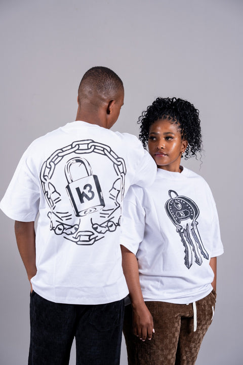 The K3 Padlock Oversized Unisex T-shirts
