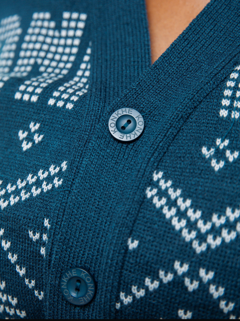 Airforce Blue Cardigan