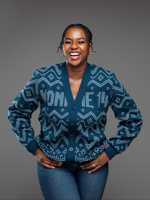 Airforce Blue Cardigan