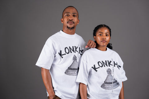 Konkhe Basotho Oversized Unisex T-shirts
