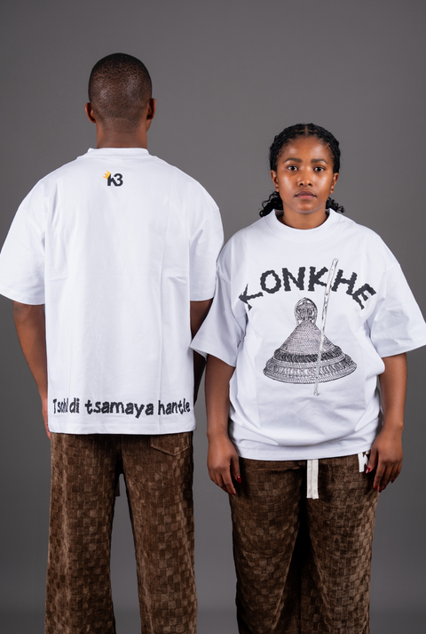Konkhe Basotho Oversized Unisex T-shirts