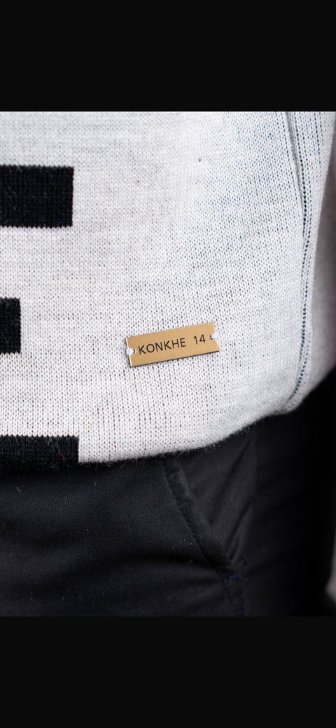 Konkhe Grid Knit Golfer