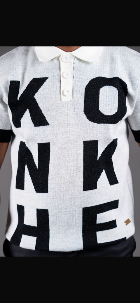 Konkhe Grid Knit Golfer