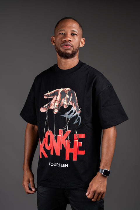 Konkhe 14 Puppeteer unisex Oversized T-shirts