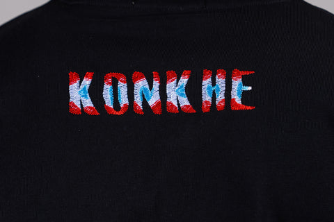 Konkhe 14 Embroidered Declaration Oversized T-Shirt