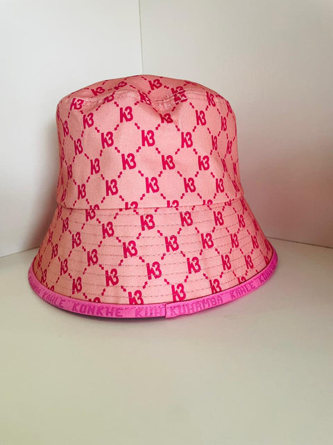 Konkhe 14 Premium Unisex Pink Bucket Hats