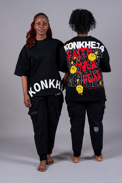 Konkhe Graffiti Tee Unisex oversized Premium T-shirts