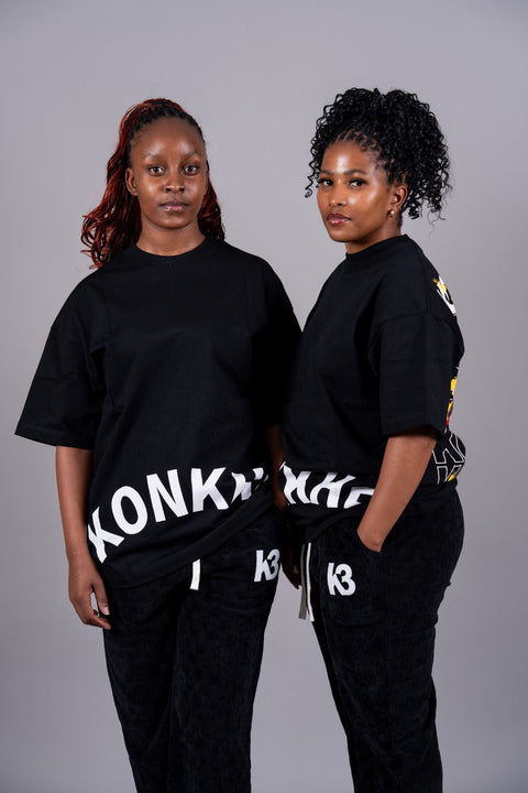 Konkhe Graffiti Tee Unisex oversized Premium T-shirts